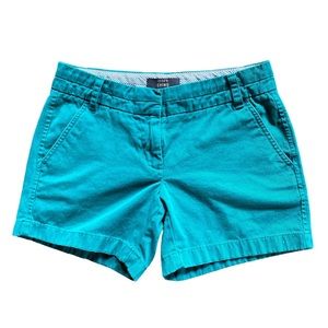 J Crew 100% Cotton Deep Green Chinos 2